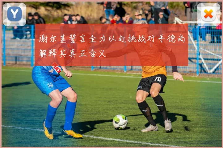 谢尔基誓言全力以赴挑战对手德尚解释其真正含义